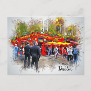 This is Dublin-Ireland Postcard