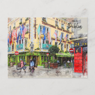 This is Dublin-Ireland Postcard