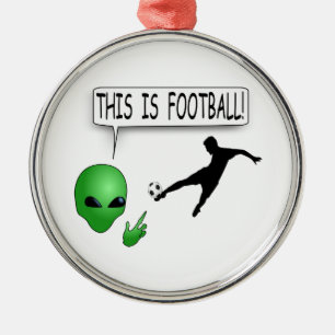 This Is Football Metal Tree Decoration