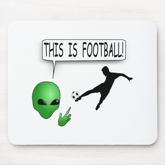 This Is Football Mouse Mat (Front)