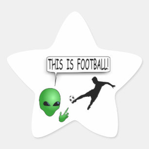 This Is Football Star Sticker