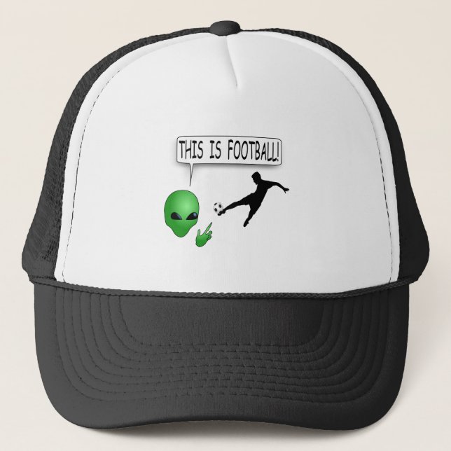 This Is Football Trucker Hat (Front)