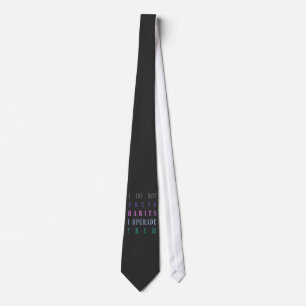 This is Habit Tshirt Tie