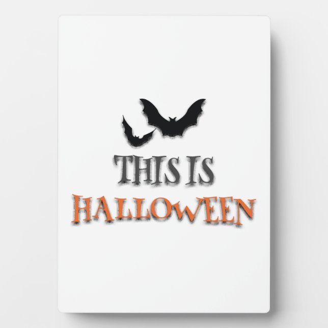 This Is Halloween   Plaque (Front)