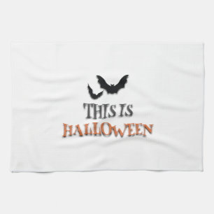 This Is Halloween Tea Towel