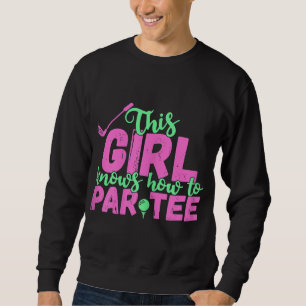 This Is How I Roll Funny Golf Cart Retro Golfer Sweatshirt