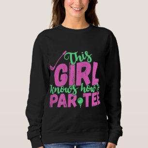 This Is How I Roll Funny Golf Cart Retro Golfer Sweatshirt