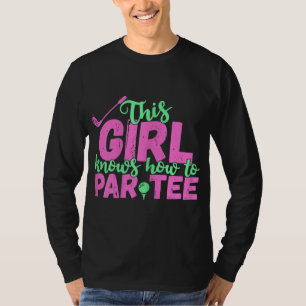 This Is How I Roll Funny Golf Cart Retro Golfer T-Shirt