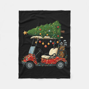 This Is How I Roll Golf Cart Christmas Funny Srt G Fleece Blanket