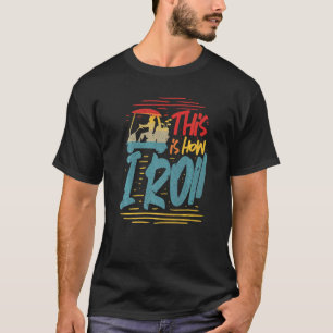 This Is How I Roll Golfer Golf Cart T-Shirt