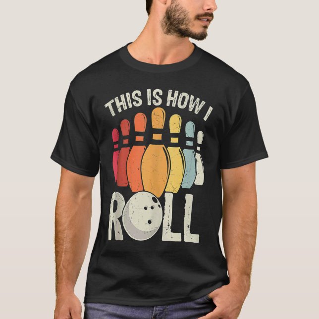 This Is How I Roll Helicopter Transportation Pilot T-Shirt (Front)