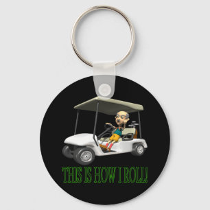This Is How I Roll Key Ring