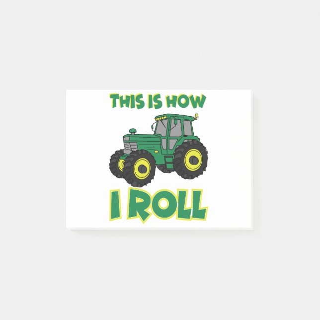 This is how I roll Post-it Notes (Front)