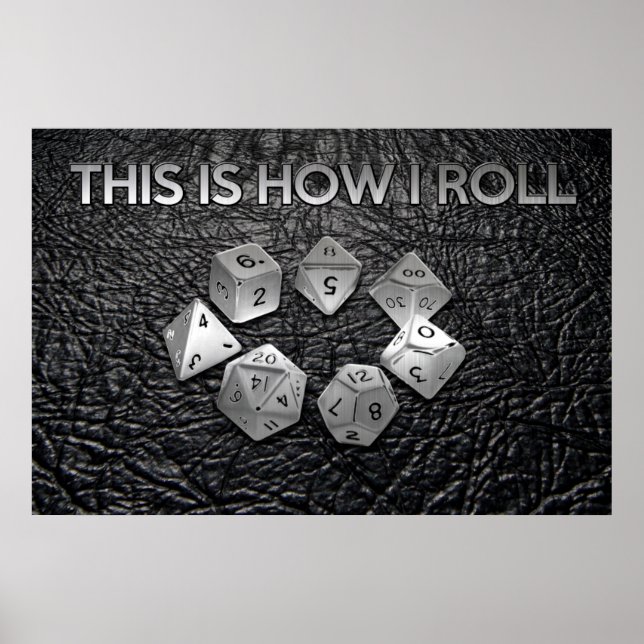 This Is How I Roll Poster (Front)