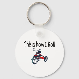 This Is How I Roll (Red Tricycle) Key Ring