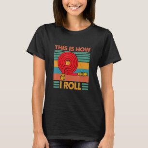 This Is How I Roll Retro Vintage Firefighter Fire T-Shirt