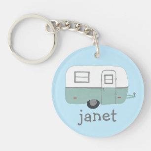 THIS IS HOW I ROLL RV Trailer Camping CUSTOM Key Ring