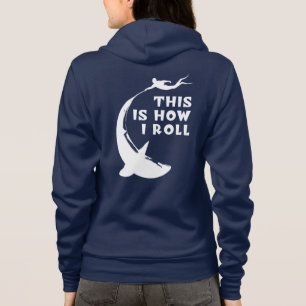 This Is How I Roll - Scuba Diving With Shark Hoodie