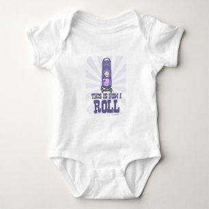 This is how i Roll Twins Style Baby Bodysuit