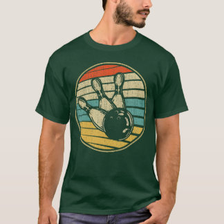 This Is How I Roll Vintage Retro Bowling 60s 70s f T-Shirt