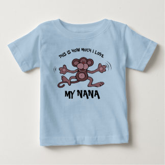 This is how much I love my Nana Baby T-Shirt