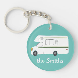 THIS IS HOW WE ROLL RV Motorhome Camping CUSTOM Key Ring