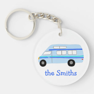 THIS IS HOW WE ROLL RV Vanlife Camping CUSTOM  Key Ring