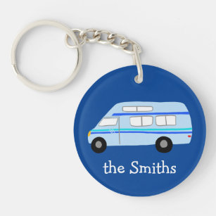 THIS IS HOW WE ROLL RV Vanlife Camping CUSTOM Key Ring