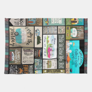 This Is How We Roll Tea Towel