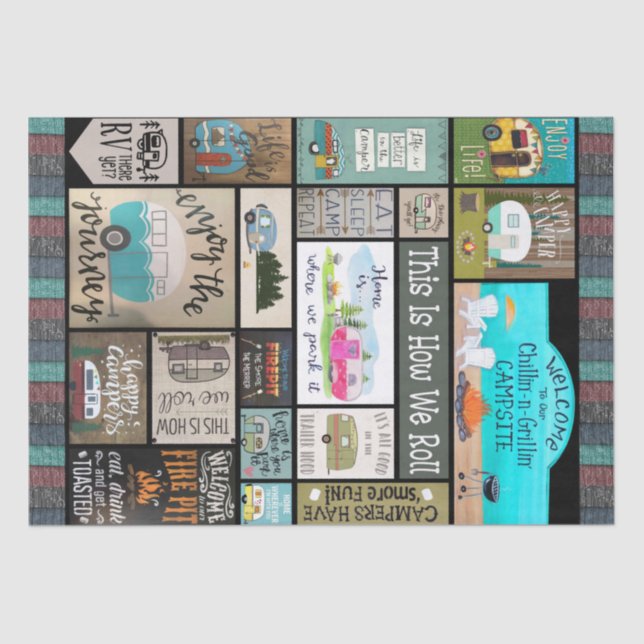 This Is How We Roll Tissue Paper (Front)