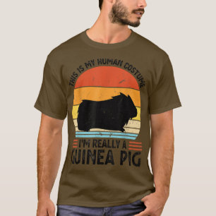 This is human costume I'm guinea pig Pets T-Shirt