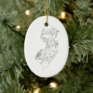 THIS is Jersey Ceramic Tree Decoration