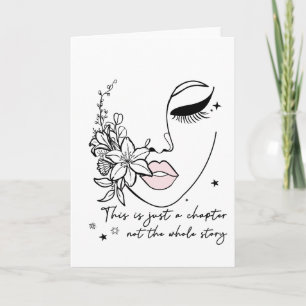 This is Just a Chapter Positive Quote Card