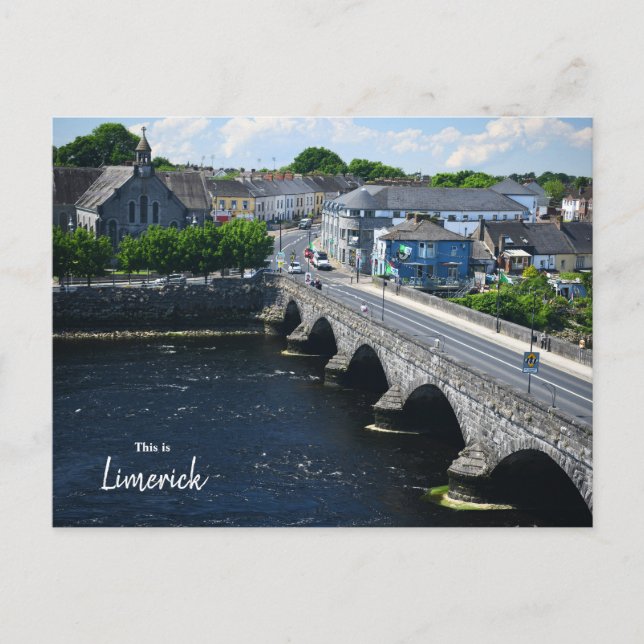 This is Limerick- Ireland Postcard (Front)
