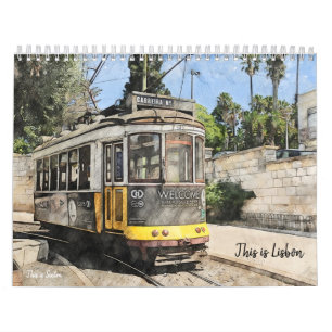 This is Lisbon Portugal Calendar