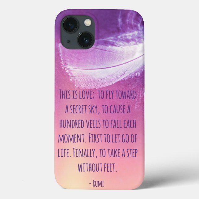 This is love; to fly towards a secret sky Case-Mate iPhone case (Back)