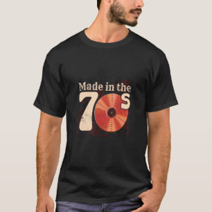 This Is Made In The 70's Sounds Vinyl Records T-Shirt