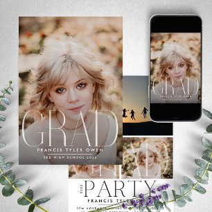 This Is Me   Modern GRAD High School   Photo Party Announcement