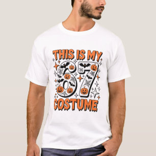 This Is My 67 Costume 6 7 Meme Gen Alpha Halloween T-Shirt