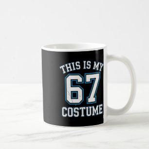 This Is My 67 Costume Lazy Brainrot Meme Boys Kids Coffee Mug