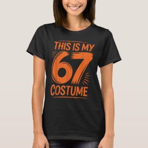 This Is My 67 Costume Meme Six Seven Boys Kids Men T-Shirt