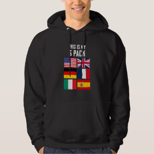This Is My 6 Pack Sarcastic Graphic Designs Hoodie
