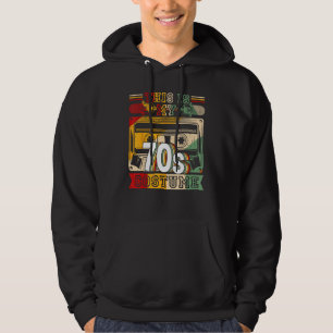 This is my 70s Costume 1970s Retro Vintage hippie Hoodie
