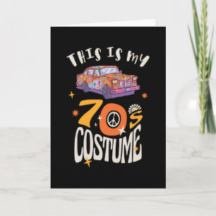 This is my 70s Costume Card