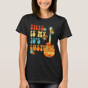 This Is My 70s Costume Fun Groovy Peace Halloween T-Shirt