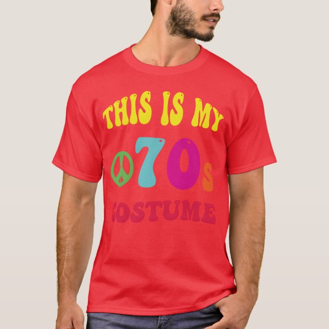 This is my 70s costume funny graphic design 70s fu T-Shirt (Front)