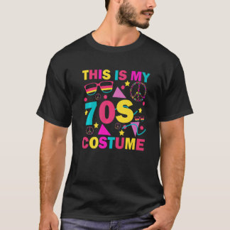 This is My 70s Costume  Groovy Peace Halloween T-Shirt