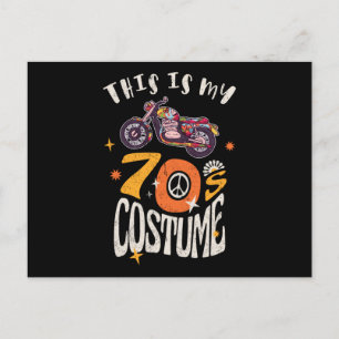 This is my 70s Costume Grunge effect Postcard