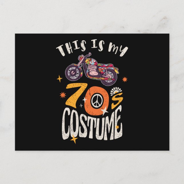 This is my 70s Costume Grunge effect Postcard (Front)