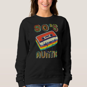 This Is My 80s Auntie Retro 80's 90's Party Sweatshirt